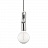 Подвесной светильник лофт OTTAWA Серебро (Хром) фото 5