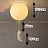 Серия потолочных светильников Мишка на шаре WASTY модель B большой фото 12