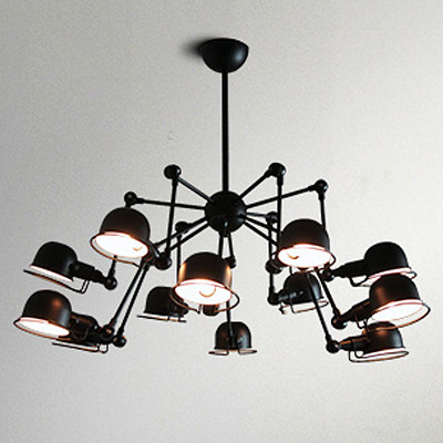 Industrial Simple Cap Chandelier фото 4