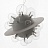 Подвесной светильник в виде шара с прозрачными шарообразными плафонами разного диаметра и кольцевым элементом с LED подсветкой IONA UFO фото 6