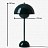 Настольная лампа Verpan Flowerpot Verner Panton-2 Черный фото 4