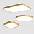 Ультратонкие светодиодные потолочные светильники FLIMS Золотой B фото 3
