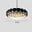 Люстра Doria Leuchten hanging lamp 40 см   Черный фото 8