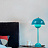 Настольная лампа Verpan Flowerpot Verner Panton-2 Синий фото 13