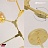 Lindsey Adelman Branching Bubble Chandelier 3 плафона Прозрачный Золотой Горизонталь фото 17