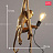 Настенный светильник Seletti Monkey Lamp Золотой B2 фото 7