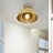 Потолочный светильник в минималистском дизайне со стеклянным плафоном HOWES фото 11