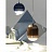 Tom Dixon Fin Light Round Серебро (Хром) фото 7