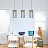 Люстра Gray Glass Pendant Lamp 1 плафон  фото 5