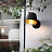 Настенный светильник в скандинавском стиле GODA WALL Черный фото 12