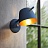 Настенный светильник в скандинавском стиле GODA WALL Черный фото 4