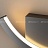 Настенный светодиодный светильник Twiddle Dimme-3 A1 Черный фото 14