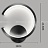 Настенный светодиодный светильник Twiddle Dimme-3 A Черный фото 2